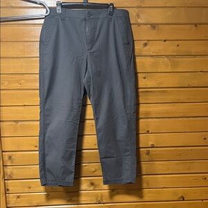 Old Navy woman’s Charcoal Chinos